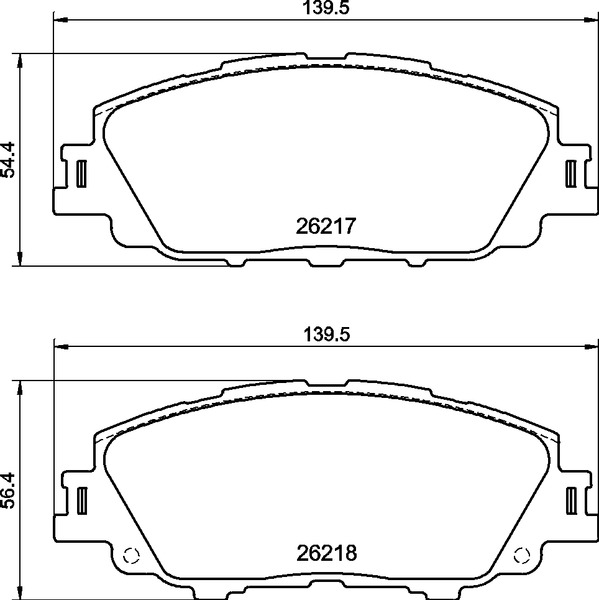 BREMBO Fékbetét, mind P83175_BREMBO