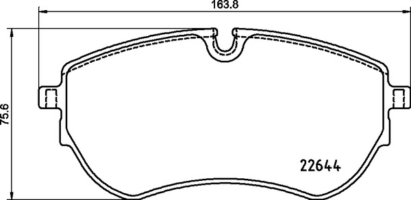 BREMBO Fékbetét, mind P85173_BREMBO