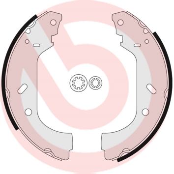 BREMBO Fékpofa S23517_BREMBO