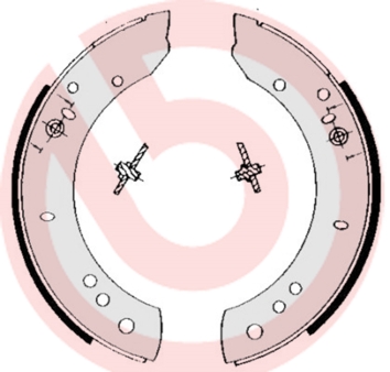 BREMBO Fékpofa S44502_BREMBO