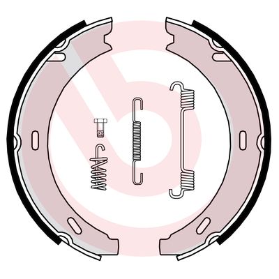 BREMBO Fékpofa S50502_BREMBO