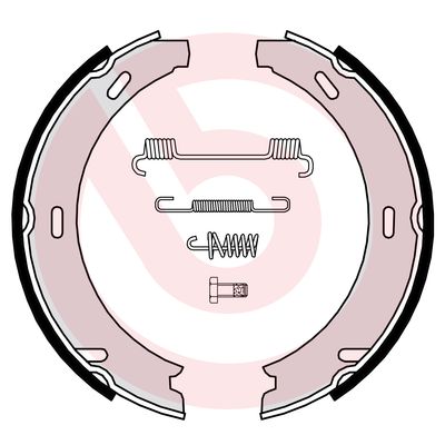 BREMBO Fékpofa S50507_BREMBO