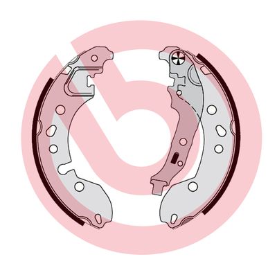 BREMBO Fékpofa S68548_BREMBO