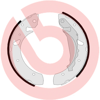 BREMBO Fékpofa S83507_BREMBO