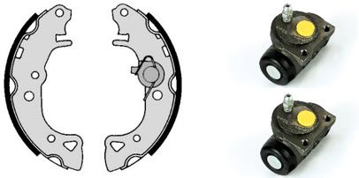 BREMBO Fékpofa H61045_BREMBO