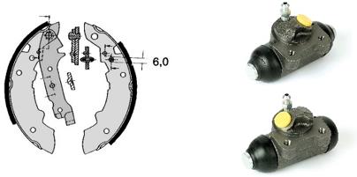 BREMBO Fékpofa H68012_BREMBO