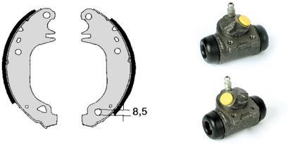 BREMBO Fékpofa H68026_BREMBO