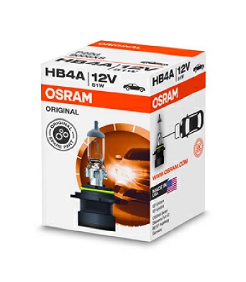 OSRAM Izzó, halogén 9006XS_OS