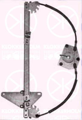 KLOKKERHOLM Ablakemelő, motor nélkül 05371802_KH