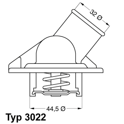 WAHLER Termosztát házzal 3022.87D_WAHL