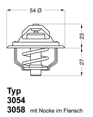 WAHLER Termosztát 3054.87D50_WAHL