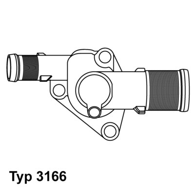 WAHLER Termosztát házzal 3166.89D_WAHL