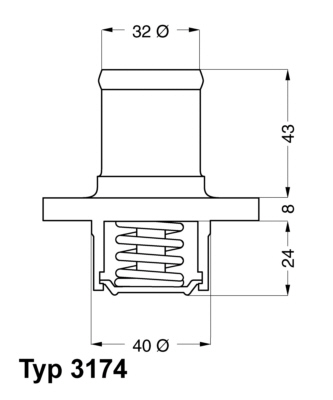 WAHLER Termosztát 3174.89D_WAHL