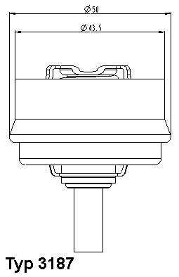 WAHLER Termosztát 3187.73_WAHL