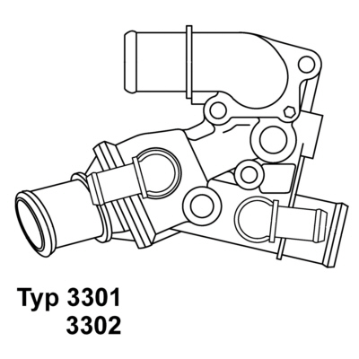 WAHLER Termosztát házzal 3301.80D_WAHL