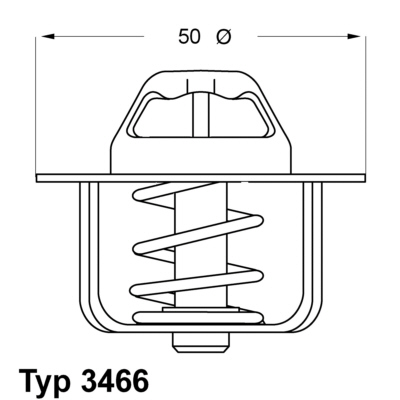 WAHLER Termosztát+O gyűrű 3466.89D_WAHL