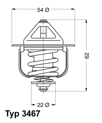 WAHLER Termosztát 3467.85D_WAHL