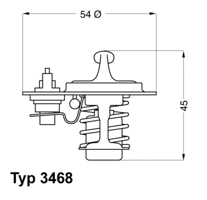 WAHLER Termosztát 3468.88D_WAHL