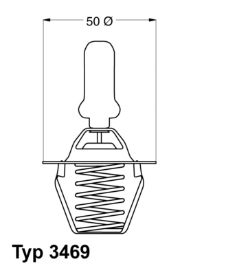 WAHLER Termosztát 3469.91D_WAHL