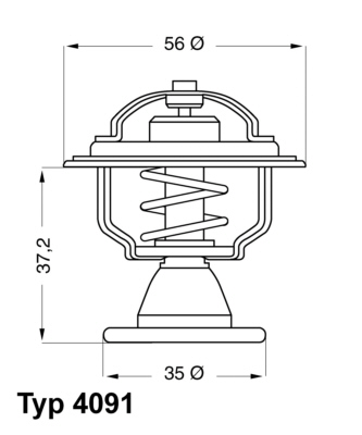 WAHLER Termosztát 4091.82D_WAHL