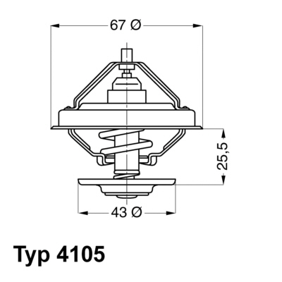 WAHLER Termosztát 4105.83D_WAHL