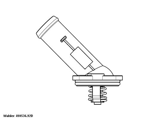 WAHLER Termosztát 410536.92D_WAHL