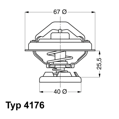 WAHLER Termosztát 4176.85D_WAHL