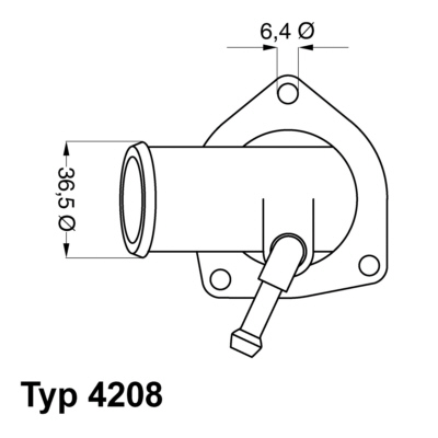 WAHLER Termosztát házzal 4208.92D_WAHL