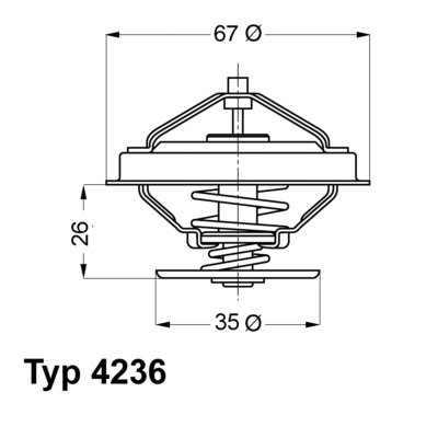 WAHLER Termosztát 4236.88D_WAHL