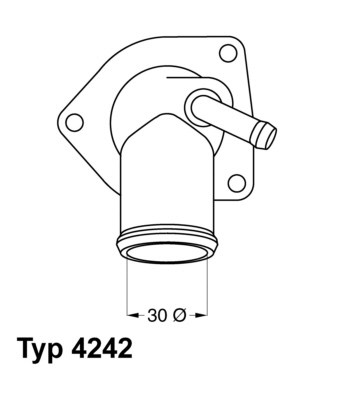 WAHLER Termosztát házzal 4242.92D_WAHL