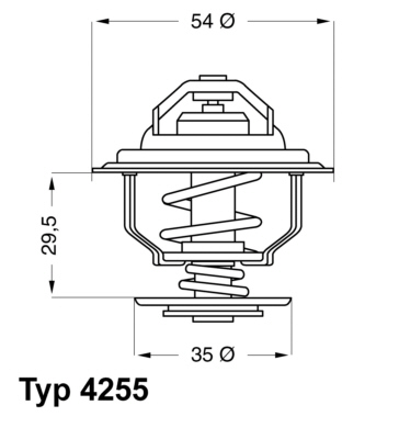 WAHLER Termosztát 4255.87D_WAHL