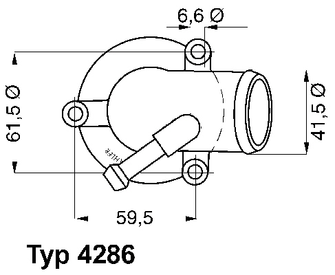 WAHLER Termosztát 4286.87D_WAHL