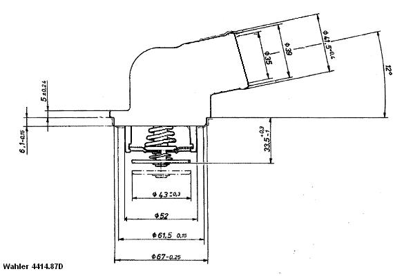 WAHLER Termosztát 4414.87D_WAHL