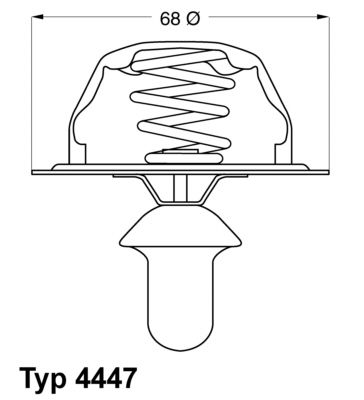 WAHLER Termosztát 4447.80D_WAHL