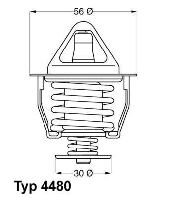 WAHLER Termosztát+O gyűrű 4480.82D_WAHL