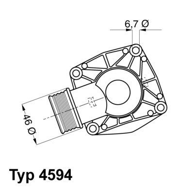 WAHLER Termosztát 4594.90D_WAHL