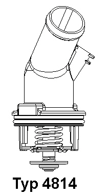 WAHLER Termosztát házzal 4814.92D_WAHL