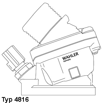 WAHLER Termosztát házzal 4816.90D_WAHL