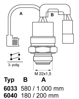 WAHLER Ventilátor kapcsoló 6040.88_WAHL