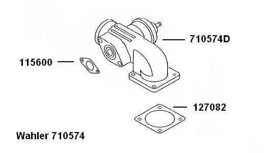 WAHLER EGR szelep 710574D_WAHL