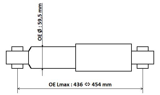 KYB Lengéscsillapító 3450003_KYB