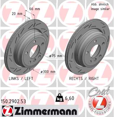 ZIMMERMANN Féktárcsa, mind 150.2902.53_ZIM