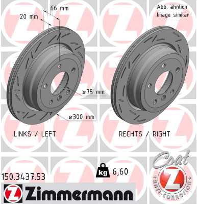 ZIMMERMANN Féktárcsa, mind 150.3437.53_ZIM