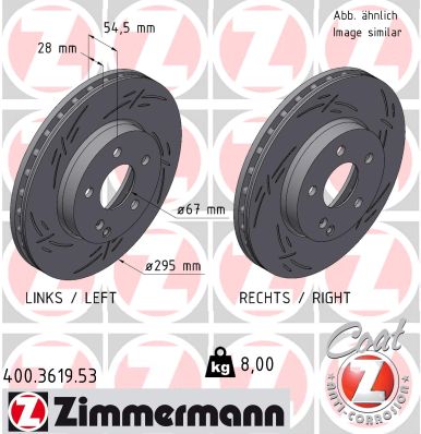 ZIMMERMANN Féktárcsa, mind 400.3619.53_ZIM