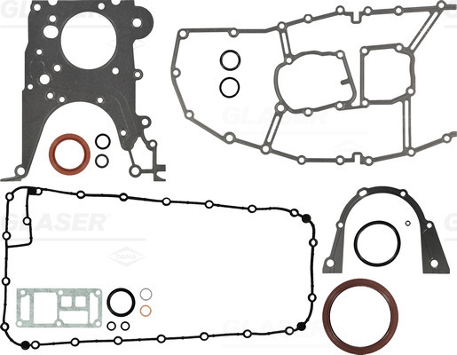 GLASER Alsó tömítéskészlet B36009-00