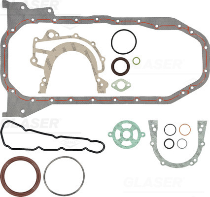 GLASER Alsó tömítéskészlet B36080-00