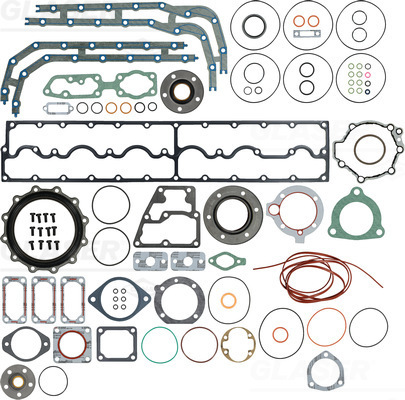 GLASER Alsó tömítéskészlet B93314-00