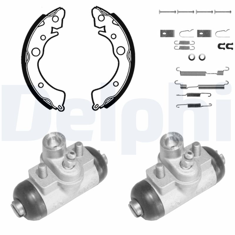DELPHI Fékpofa 722_DEL