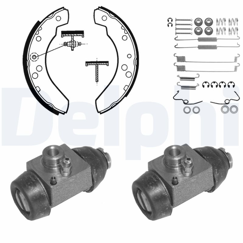 DELPHI Fékpofa 795_DEL