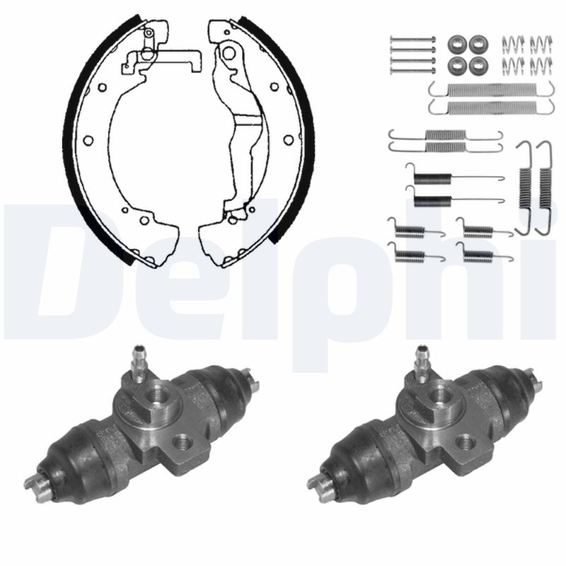 DELPHI Fékpofa 892_DEL